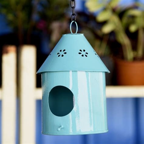 round metal bird house|metal hanging bird houses.